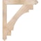 Ekena Millwork Merced Arts & Crafts Smooth Bracket, Douglas Fir, 3 1/2"W x 30"D x 34"H BKT04X30X34MRC03SDF - alternate 4